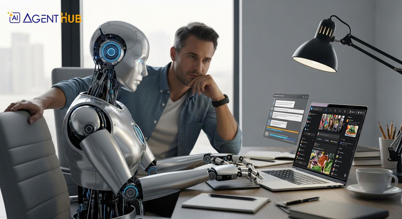 ربات و ایجنت هوش مصنوعی تولید و باز نشر محتوا در فیس‌بوک